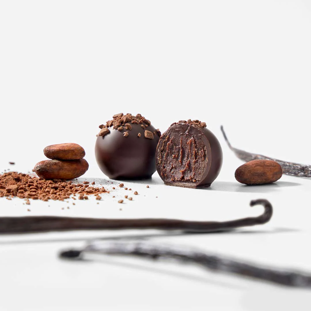 Velvet Noir Dark Chocolate Truffles, 5 pieces - Image 2